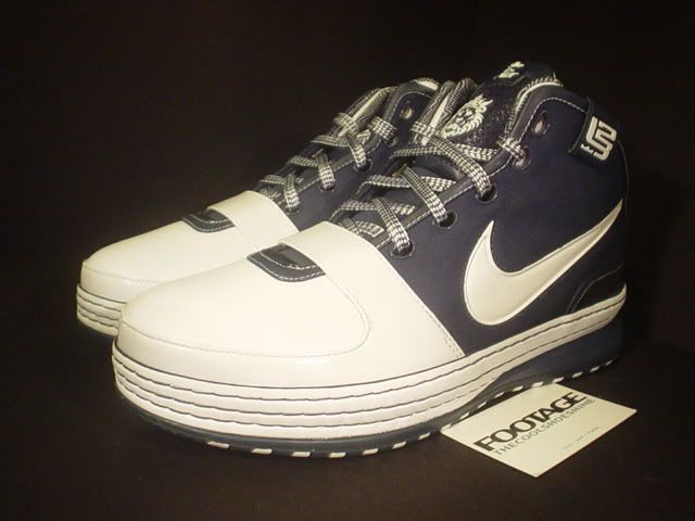   Zoom LEBRON JAMES VI 6 WHITE MIDNIGHT NAVY BLUE NEW YORK NY YANKEES 10