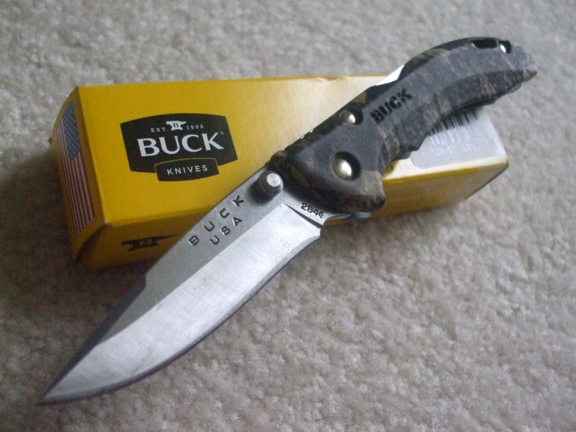 Buck Bantam BBW Camo Pocket Knife 284CMS New 284  