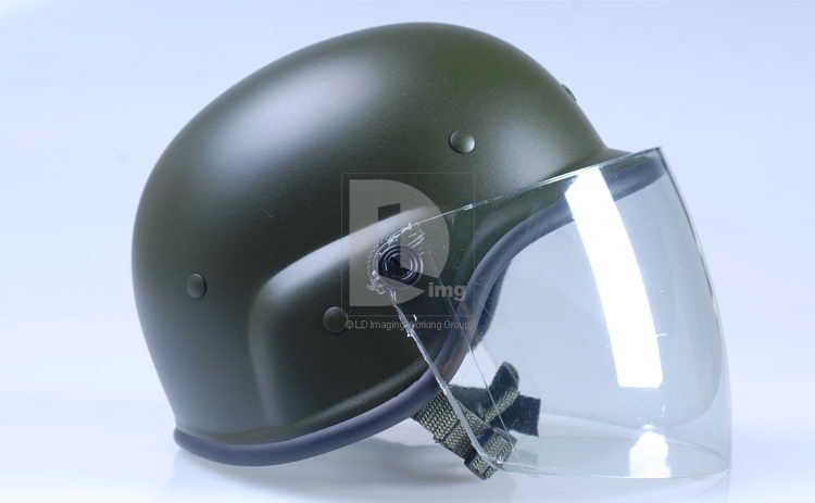 Airsoft M88 PASGT Kelver Swat Helmet w/ Clear Visor (Olive Drab 