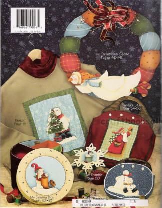 Holiday Heartwarmers 10 Sue Jernigan Painting Book SHELFWORN  