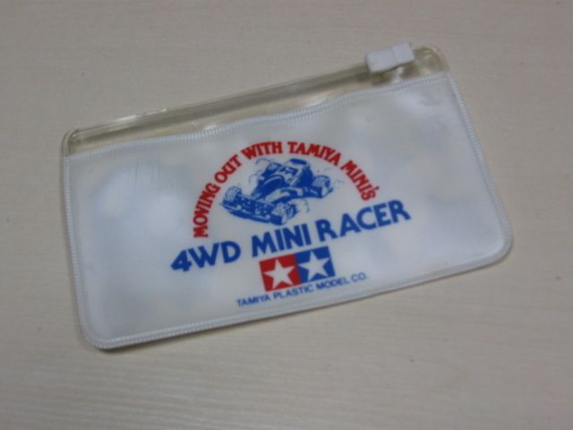 New Vintage Tamiya Mini4WD utility pouch     