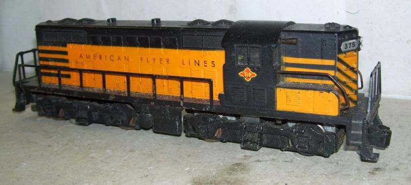 AMERICAN FLYER S 375 TEXAS & PACIFIC GP 7 DIESEL ENGINE  