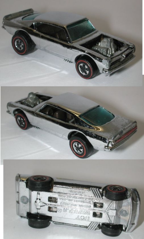 Redline Hotwheels Chrome 1970 King Kuda  