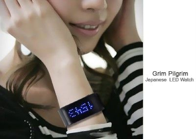 Grim Pilgrim Japanese LED Watch  