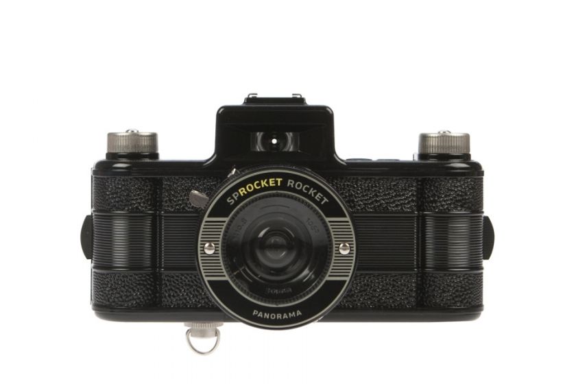 LOMO SPROCKET ROCKET PANORAMIC CAMERA LOMOGRAPHY 35MM FILM WIDE ANGLE 