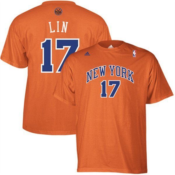 JEREMY LIN NEW YORK KNICKS GENUINE NBA OFFICIAL SCREENPRINT T SHIRT NY 