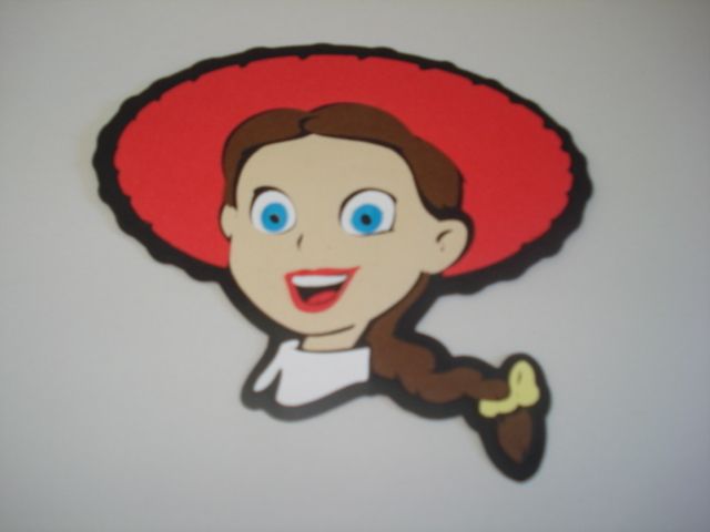 JESSIE~~~TOY STORY~~~CRICUT DIE CUT/CUTS~~WORLDWIDE  