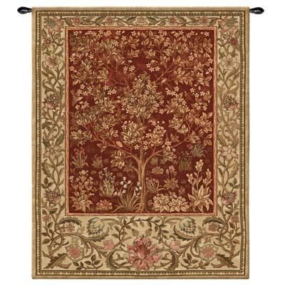Ruby TREE OF LIFE Tapestry EXTRA LARGE Wall Hanging Art  