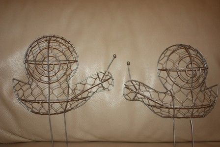 Topiary frame Snail 15.7,10garden decor + 5.8 free  