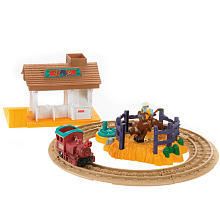 GeoTrax Rope N and Ride Ranch Train Tracks Geo Trax  