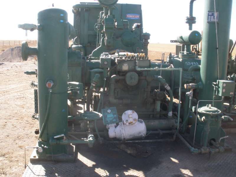 Worthington Model #OF5H 2 Gas Compressor,.  