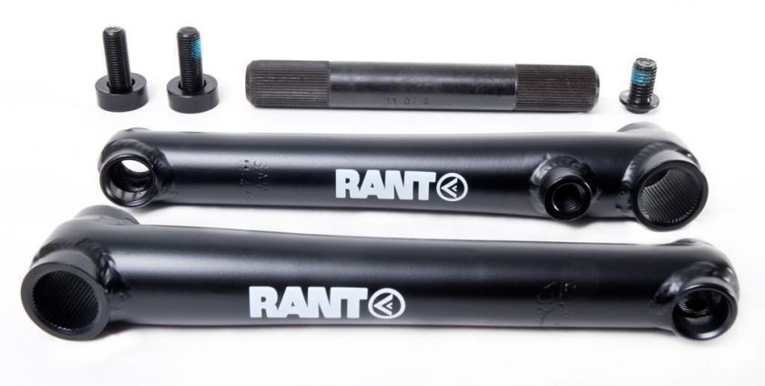 RANT BMX BIKE 3 PIECE CRANKS 175mm FIT PRIMO DK PROFILE REDLINE HARO 