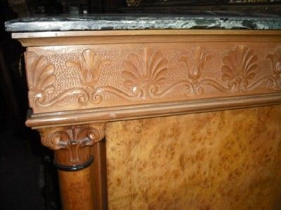 EMPIRE STYLE ANTIQUE MARBLE TOP ITALIAN DRESSER 10IT058  