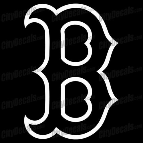 BOSTON RED SOX B   VINYL WINDOW DECAL  