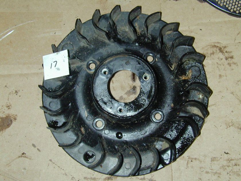   Deere K Series 14HP OHV Kawasaki FC420V Engine   Flywheel Fan  