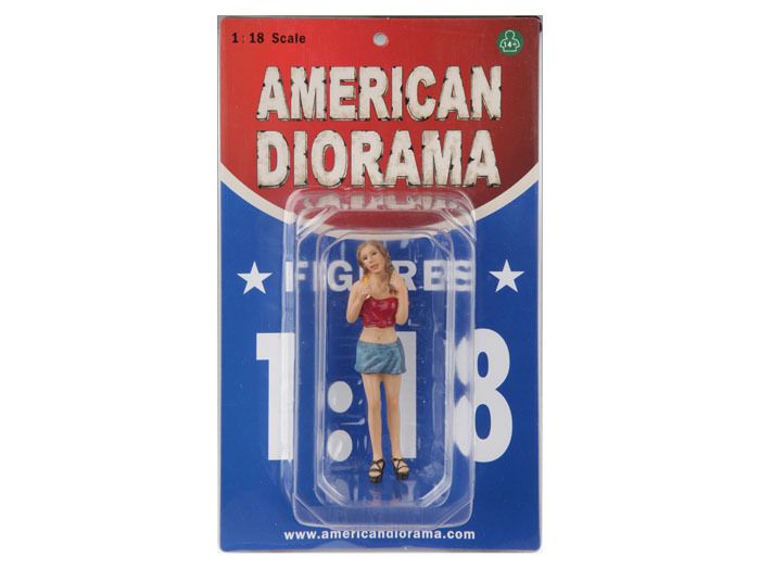 AMERICAN DIORAMA FEMALE MONICA FIGURE 1/18 77719  