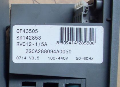 One ABB Power factor controller RVC12 1/5A Free Ship  