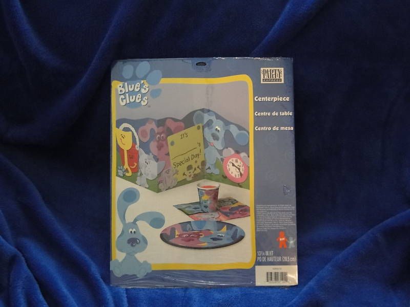 NEW PARTY EXPRESS BLUES CLUES CENTERPIECE SET  