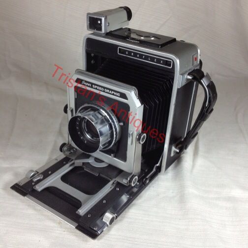 Graflex Super Speed Graphic KE 12 (2) US Military Camera w/135mm 4.5 