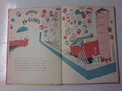 IF I RAN THE CIRCUS 1ST ED/1ST PRINT 1956 SEUSS GD++  