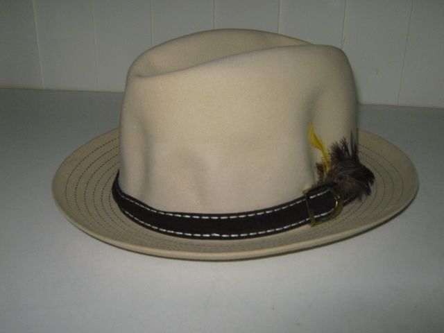 vintage STETSON fedora HAT Ermatingers Haberdashery  