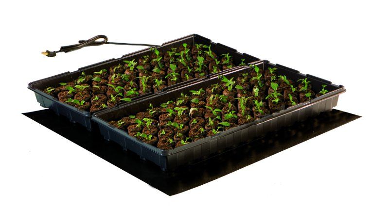 NEW HYDROFARM MT10008 20x20 45W Seedling Heat Mat 638104100083  