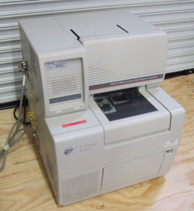 BECKMAN COULTER P/ACE MDQ Capillary electrophoresis System 144001 