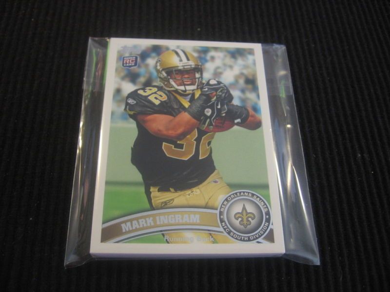 2011 TOPPS NEW ORLEANS SAINTS TEAM SET 14 CARDS  