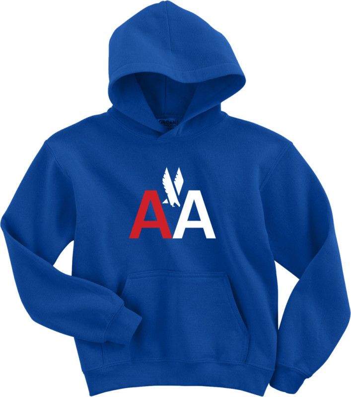 American Airlines Vintage Logo US Airline Hoody  