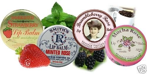 From Rosebud Salve 4 Tin Lip Balm Assortment  