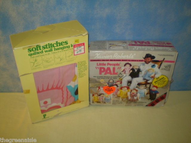 Soft Sculpture Original Little People PAL Kit W/ Extra  