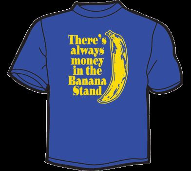 BANANA STAND T Shirt MENS funny arrested development  