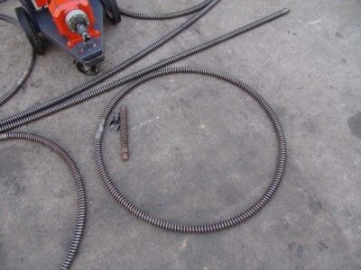 GENERAL 82 SEWER DRAIN SNAKE ROOTER CLEANING MACHINE 6 SECTIONAL 