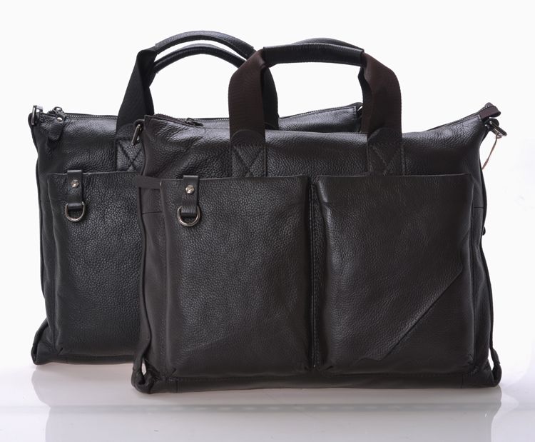 Genuine leather SHOULDER bag handbag Briefcases laptop  