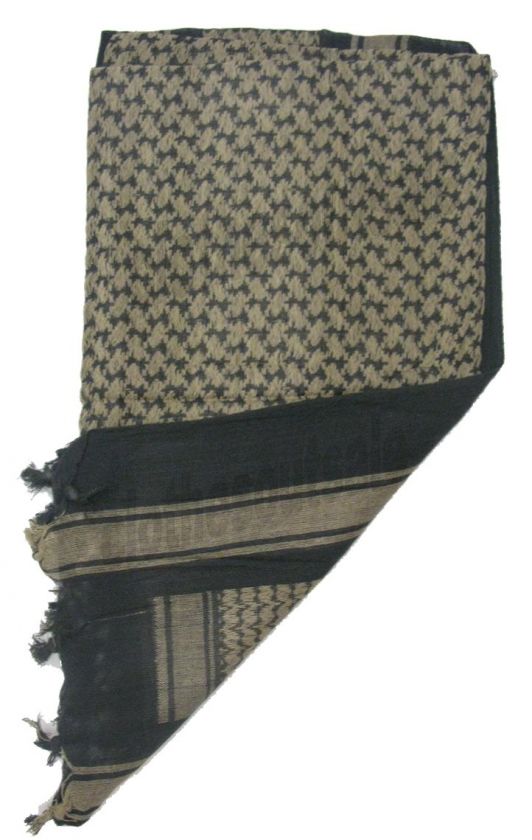 Shemagh Military Tactical Keffiyeh Arab Scarf 100% Cotton Head Wrap 