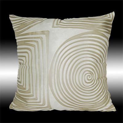 NEW BEIGE SQUARE CIRCLE VELVET THROW PILLOW CASES 17  