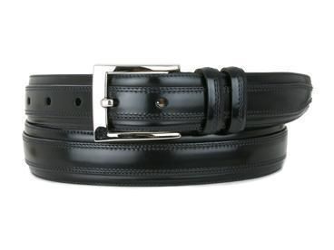 Mezlan Mens Blue Cordovan Calf leather Belt  AO8593  