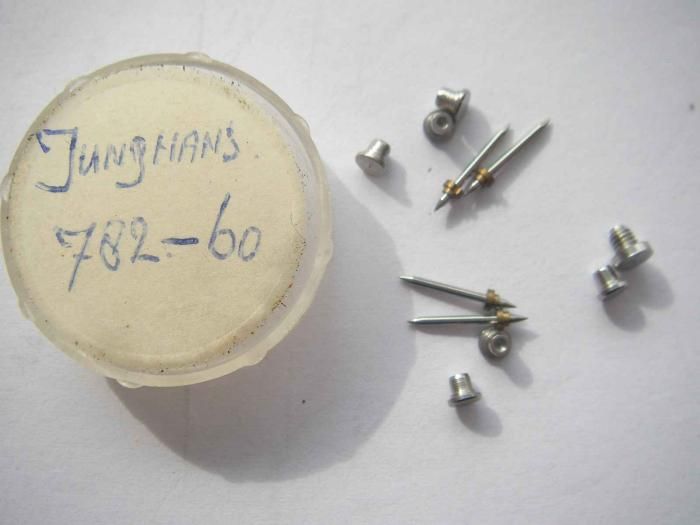 Junghans alarm clock movement parts lot caliber 782 60  