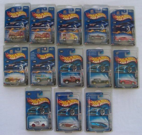 Hot Wheels 2003 FINAL RUN SERIES 164 Complete Set Plus Variation Rig 