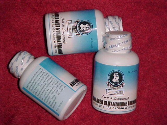 DR JAMES GLUTATHIONE SKIN WHITENER WHITENING PILL  