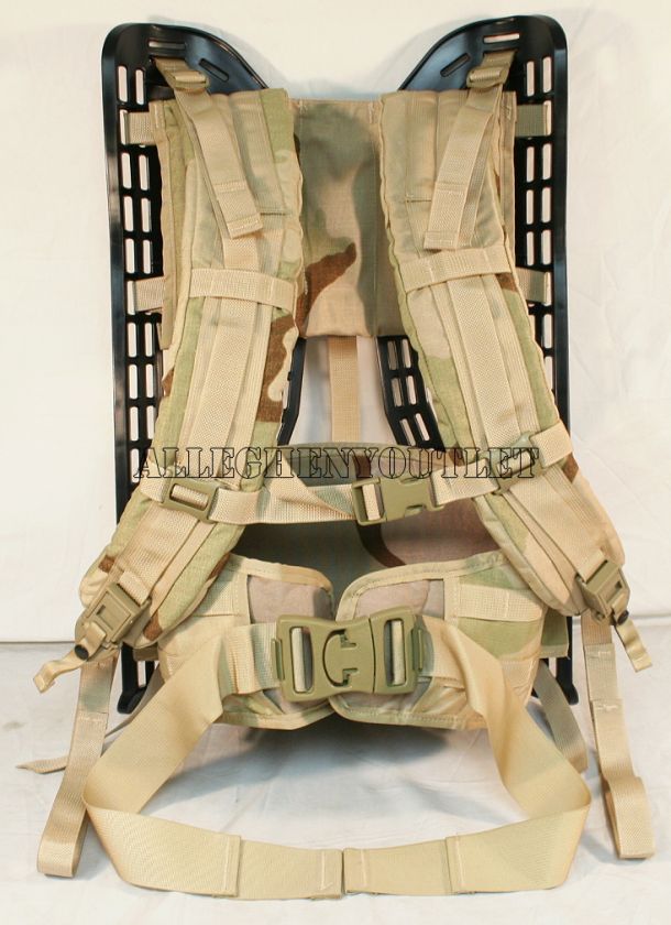 Hiking Backpack Frame Kidney Straps Desert Molle NEW  