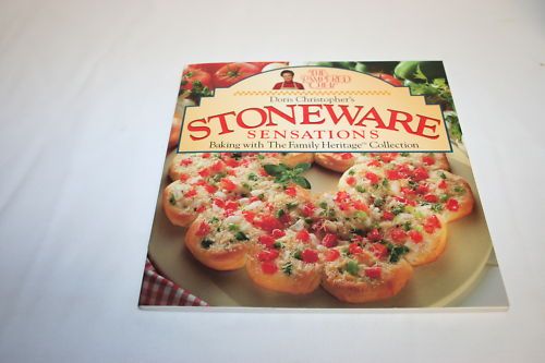 The Pampered Chef, Stoneware Sensations Cookbook  