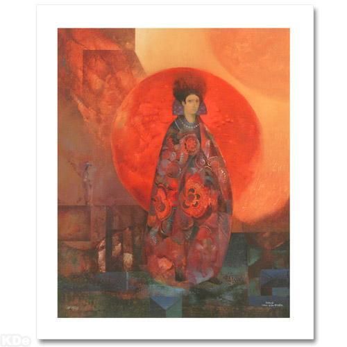 Rene Van Den Neste Moira II Limited Edition Giclee, Artist Proof W 