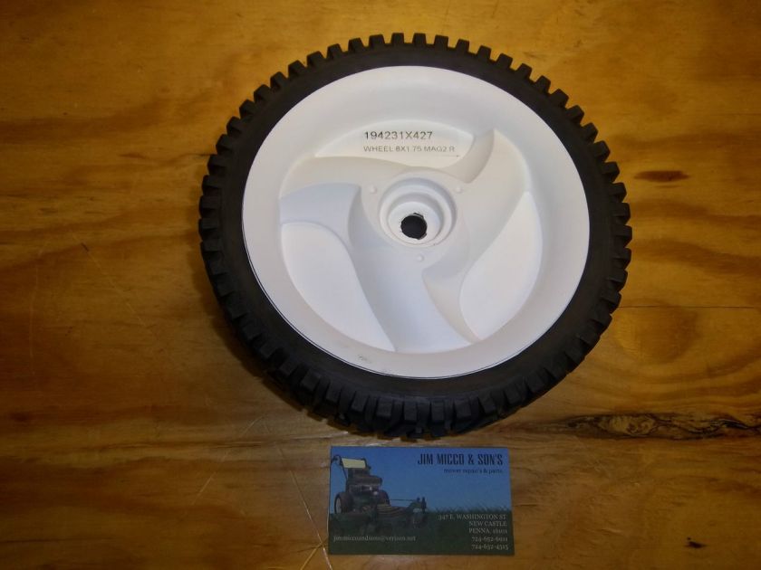 CRAFTSMAN/POULAN/WEEDEATER SELF PROP. WHEEL #194231X427 OEM ~~NEW 