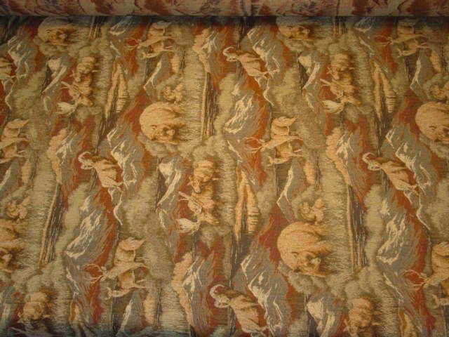   Camouflage Western Theme Upholstery Fabric Bear Deer Moose bty  