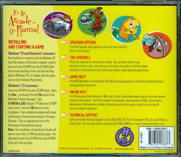 SuperDuper Arcade 2 Putt Putt PJ Sam Freddi Fish SpyFox  