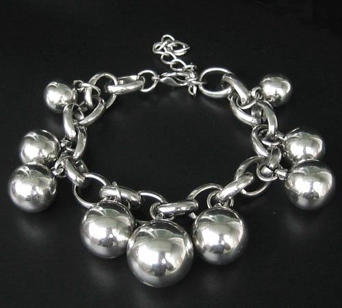 Tibet style tibetan silver beads BRACELET  