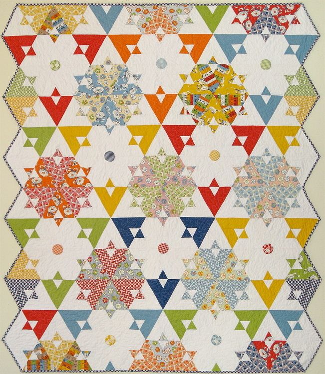 American Jane Quilt Pattern   Triple Crown  