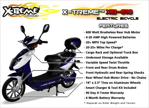 Treme XB 610 E Bike/Scooter  