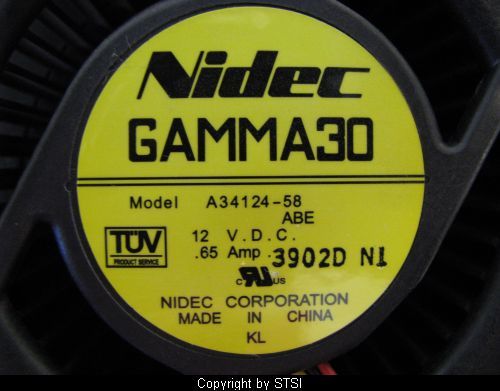 Nidec A34124 58 Gamma 30 Blower Fan FAN 0038 ~STSI  